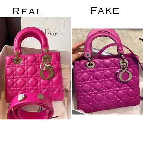 lady dior bag authentic vs fake|are lady dior bags real.